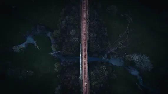 桥梁航拍照片 桥梁航拍照片