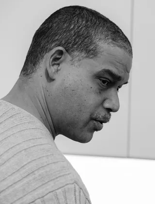 黑白, 强, 黑色, 年龄, 一个人, 肖像, 爆头, 寻找