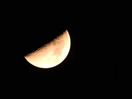 半月、月亮、凹槽、印度、太空、天文学、天空、自然之美 半月、月亮、凹槽、印度、太空、天文学、天空、自然之美