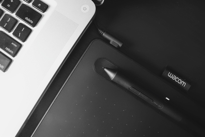 tekenpad、wacom intuos、drawtablet、技术、无线技术、通信、笔记本电脑、连接