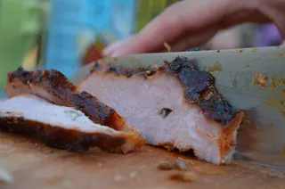 肉，猪肉，刀，尼斯，食物，人手，菜鸟图库，一个人