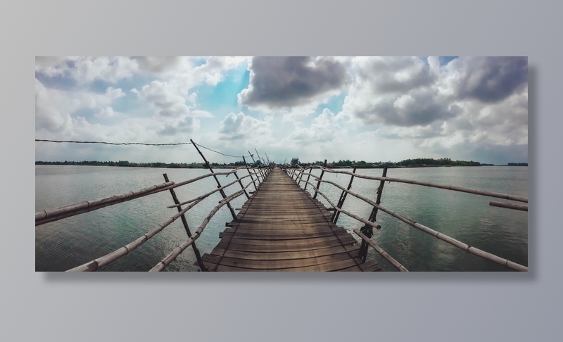 越南，顺化，穿越，河流，水，桥，旅行，森林