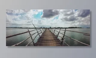 越南，顺化，穿越，河流，水，桥，旅行，森林