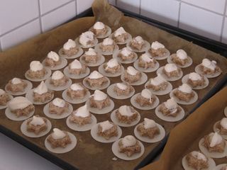 肉桂星，肉桂，星，圣诞饼干，饼干，糕点，烘焙，熊掌