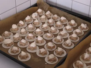 肉桂星，肉桂，星，圣诞饼干，饼干，糕点，烘焙，熊掌