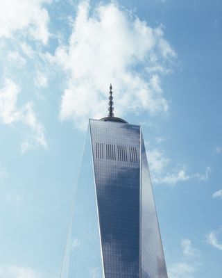 美国，纽约，一个世界贸易中心，纽约市，大楼，摩天大楼，世界贸易中心，天空