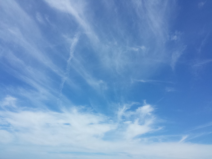 天空，圣塞巴斯蒂昂，圣保罗，云-天空，蓝色，自然之美，背景，风景-自然