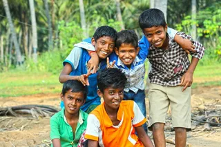 孩子，玩耍时间，快乐，欢乐，孩子，男孩，户外，人