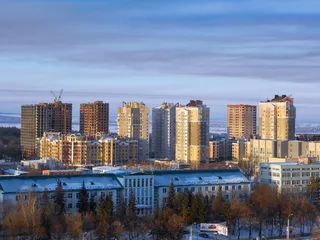 建筑, 城市, 城市景观, 外观, 水平, 全景, 场景, 天空