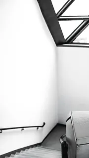 室内，窗户，黑，白，黑白，建筑，城市线，建筑