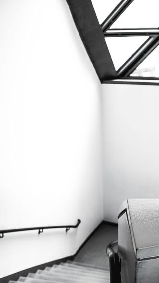 室内，窗户，黑，白，黑白，建筑，城市线，建筑