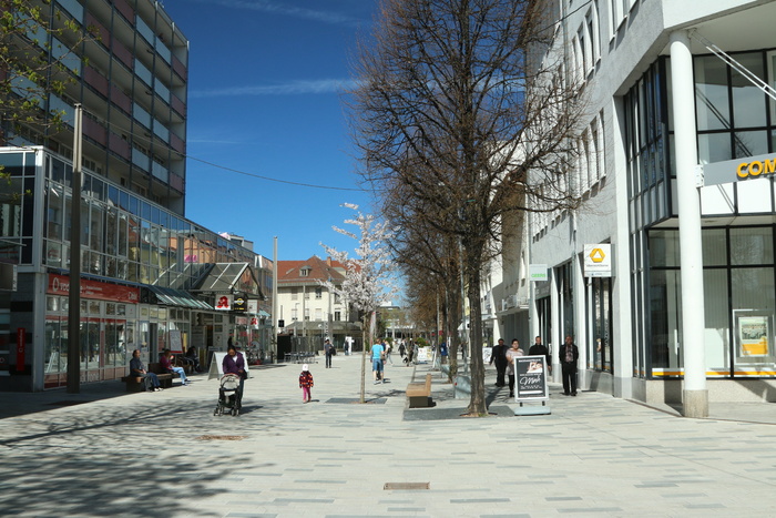 böblingen，城市，购物街，步行区，住宅，城市景观，城镇，巴登符腾堡