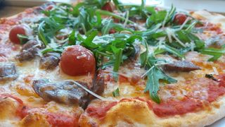 披萨、食物、健康、美味、膳食、晚餐、午餐、食物和饮料