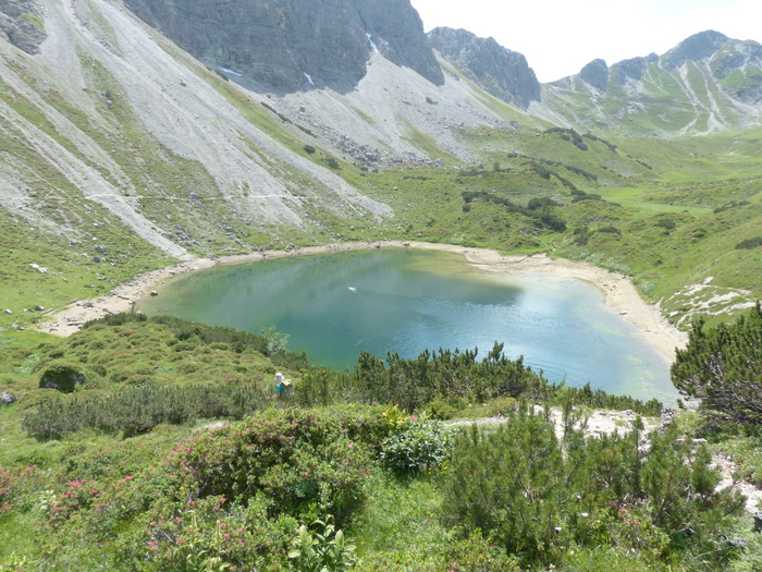 池，小湖，柏格西，湖，高山湖，水，清澈，晶莹剔透