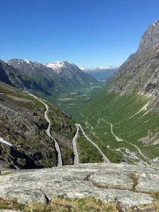 特罗尔斯蒂根，特罗尔路，挪威，道路，旅游，自然，景观，斯堪的纳维亚
