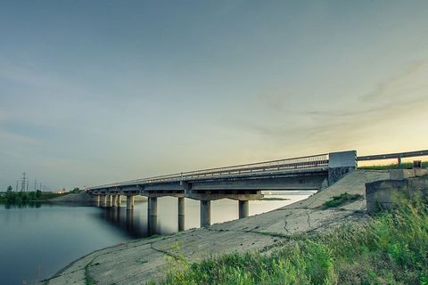 桥梁，高水位，肥皂水，建筑结构，桥梁-人造结构，连接，天空