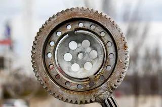 *，机器，齿轮，银行，金属，特写，聚焦前景，几何形状