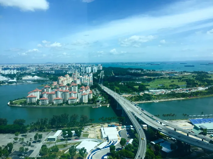 景观, 自然, 户外, 风景, 路, 鸟瞰图, 方式, 建设