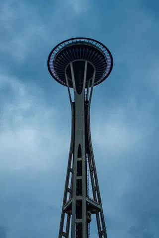 太空针低角度照片