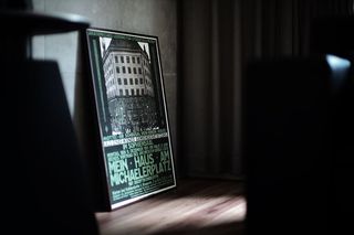 长方形黑色木制相框