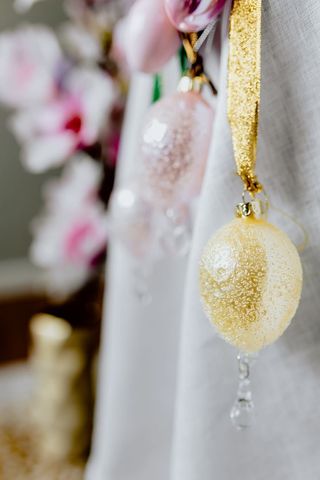 复活节餐桌装饰