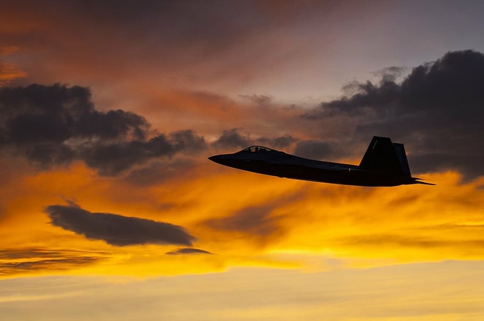 f-22，猛禽，内利斯空军基地，红旗，天空，云天，飞行，运输