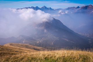 意大利，ardesio，rifugio vodala，nature，tree，trees，mountain，green