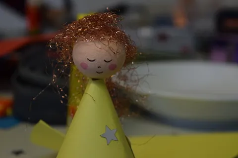 天使，圣诞节，修补匠，特写，关注前景，艺术和工艺，没有人，表现