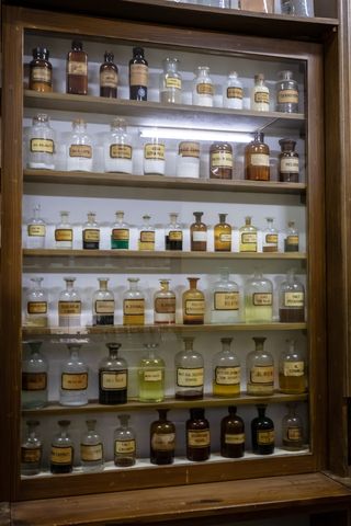 家具, 架, 冰箱, 器具, 内阁, 药箱, 店, 药店