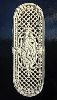 椭圆形,白色,金属人装饰,门格栅,格栅,锻造,格栅,装饰 椭圆形,白色,金属人装饰,门格栅,格栅,锻造,格栅,装饰