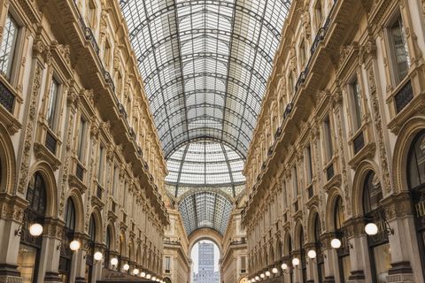 意大利，米兰，米兰大教堂意大利，复古，大，米兰，大教堂，时尚