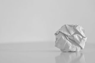 皱折，纸，选择性，聚焦摄影，白色，卡片，皱折纸，摄影棚拍摄