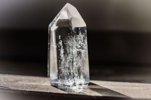 石英晶体，水晶，岩石晶体，矿物，治疗石，宝石，透明，反射