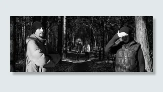 人，光，影，秋，寒，衣，树，树干