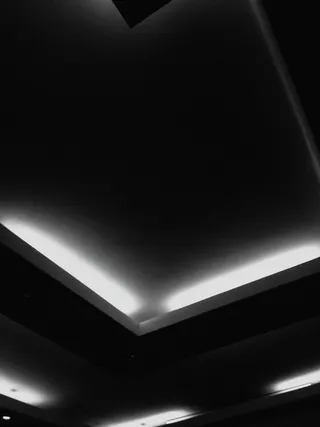 室内, 天花板, 照明设备, 照亮, 没有人, 低角度视图, 特写, 架构