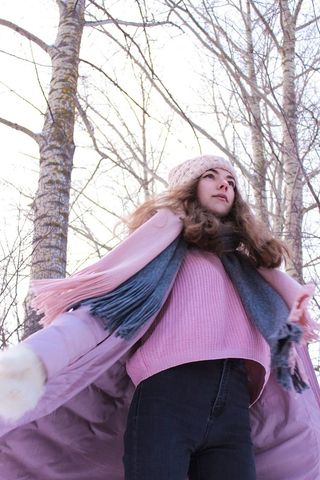 服装，衣服，人，人，毛衣，女孩，冬天，袖子