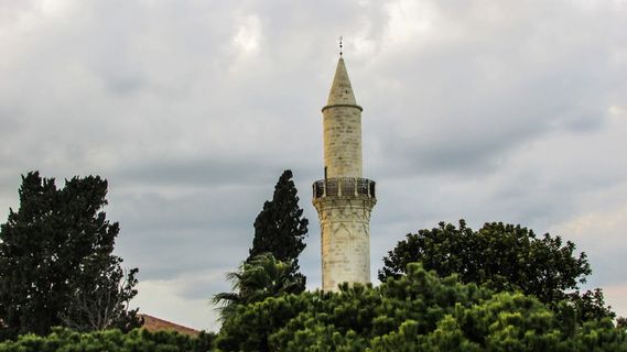 塞浦路斯，拉纳卡，清真寺，宣礼塔，奥斯曼帝国，建筑，建筑结构，建筑外观