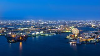 城市建筑鸟瞰摄影