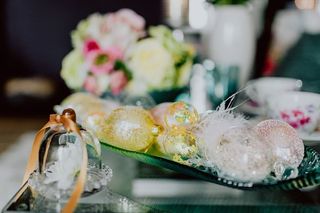 复活节餐桌装饰