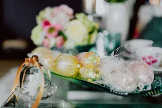 复活节餐桌装饰