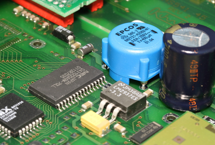 pcb，印刷，电路，电路板，集成电路，电感，线圈