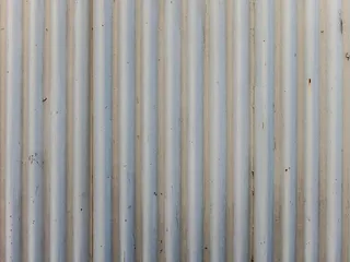 白色波纹板，波纹，铁，栅栏，屋顶，金属，纹理，图案