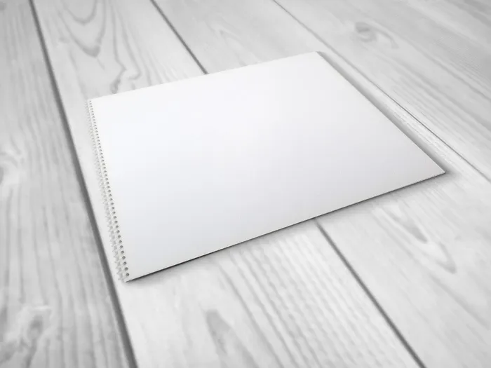 螺旋记事本，放置，灰色，表面处理，相册，纸张，笔记本，书写