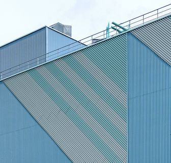 工业厂房、建筑、大厅、树叶、工业建筑、衰败、立面、工业遗产