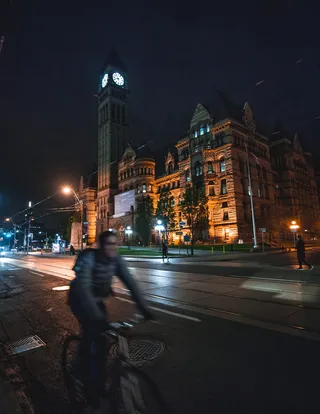 加拿大、多伦多、多伦多市政厅、老建筑、老城、城市大厅、快递