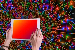 人，手持，白色，平板电脑，网络，平板电脑，手，手指