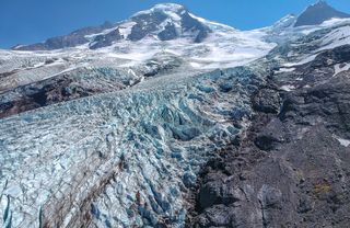 美国，戴明，nf-39，贝克，贝克山，山脉，山脉，伊斯顿冰川