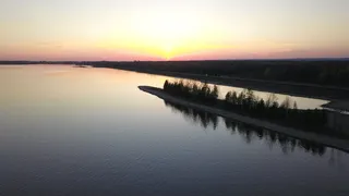 加拿大，布朗斯堡查塔姆，river sunset canada无人机，水，天空，宁静，日落，风景-自然