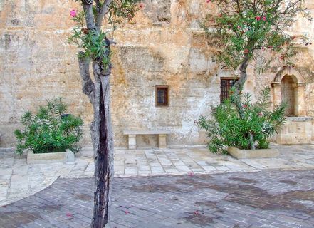 村庄广场，地中海村庄，村庄，广场，地中海，建筑，房屋，旅游