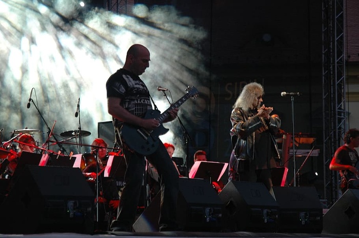 吉他，贝斯，音乐，摇滚，场景，乐器，电子